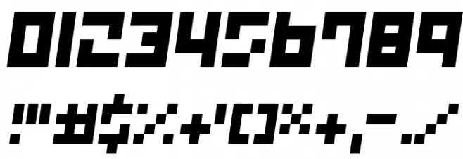 Trick 12 Font OTHER CHARS