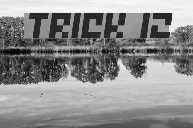 Trick 12 Font examples