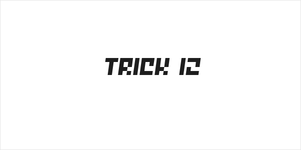 Trick 12 Logo