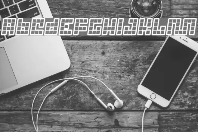 Trick B12 Font examples