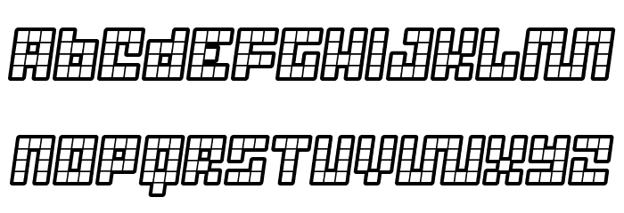 Trick B12 Font LOWERCASE