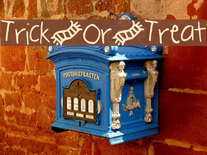 Trick-Or-Treat Font examples