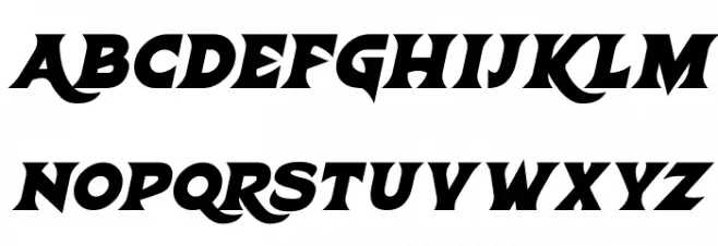 Trick Or Treats Italic Schriftart Groß