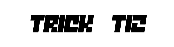 Trick  T12  Frei Schriftart Herunterladen
