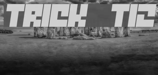 Trick T12 Font examples