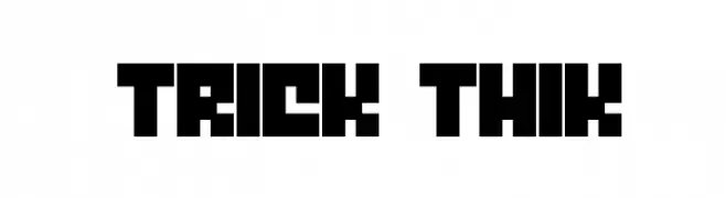 Trick Thik  नि: शुल्क फ़ॉन्ट्स डाउनलोड