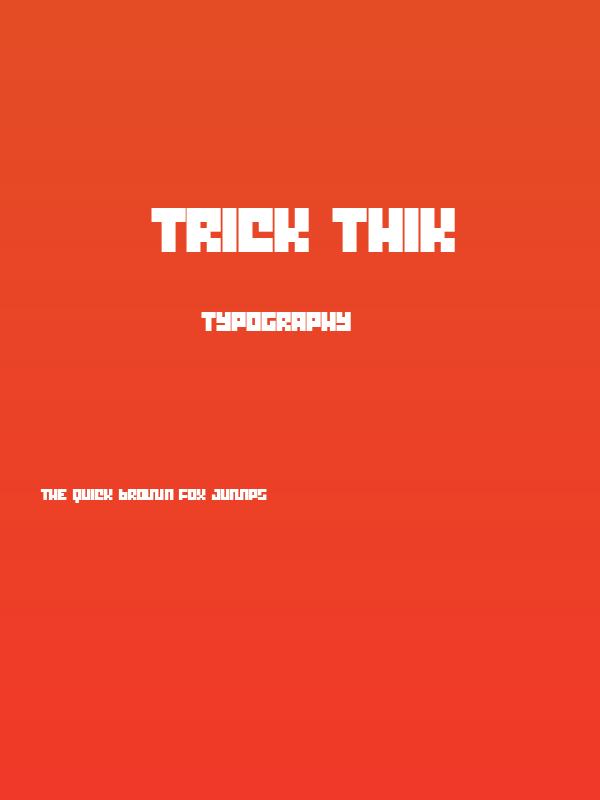 Trick Thik Poster
