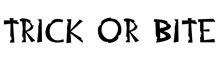 Trick or Bite  Descarca Fonturi Gratis
