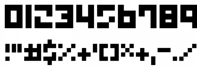 Trick Font OTHER CHARS