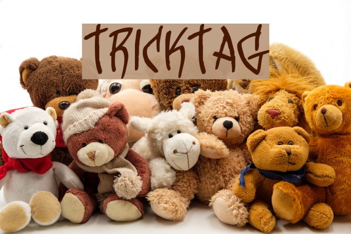 TrickTag Font examples