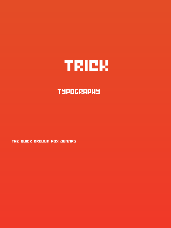 Trick Poster