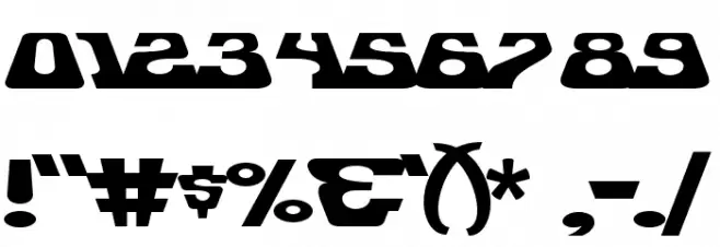 Trickhouse Font OTHER CHARS