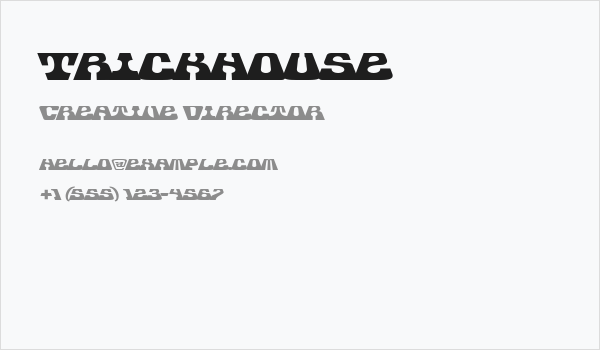 Trickhouse Business Card