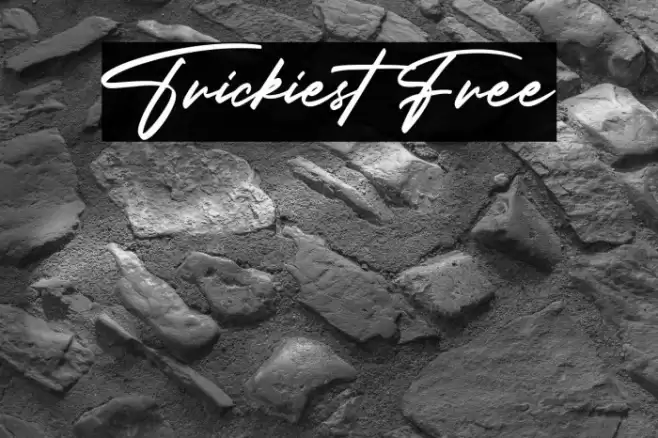 Trickiest Free Font examples