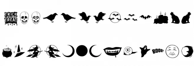 TrickorTreat2OT Polices MAJUSCULES