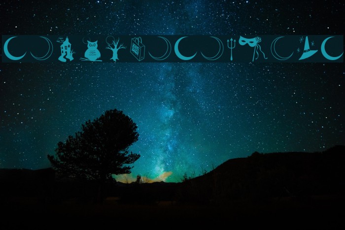 TrickorTreat2OT Font examples