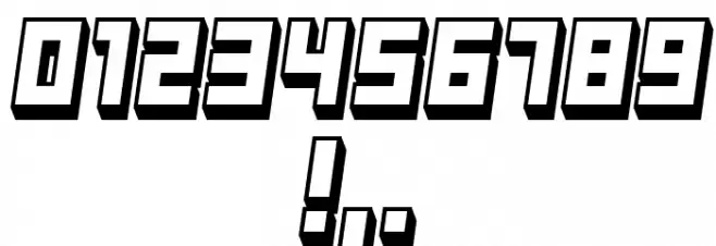 Tricks Hollow Italic Font OTHER CHARS