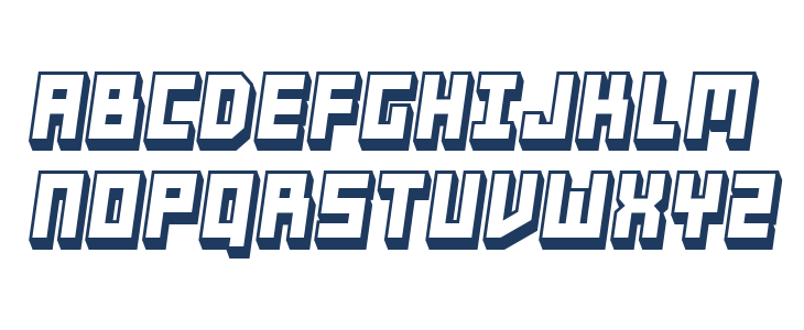 Tricks Hollow Italic Lowercase