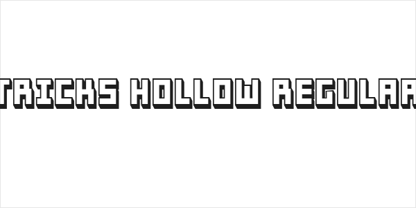 Tricks Hollow Regular Logo