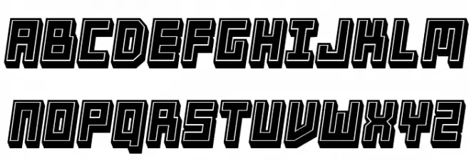 Tricks Italic 字体 大写