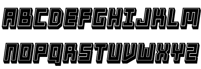 Tricks Italic Font LOWERCASE