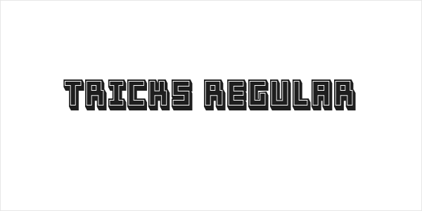 Tricks Regular Logo