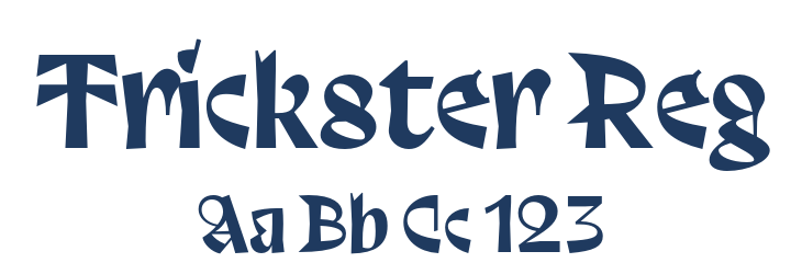 Trickster Reg Font Preview