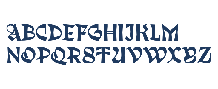 Trickster Reg Uppercase