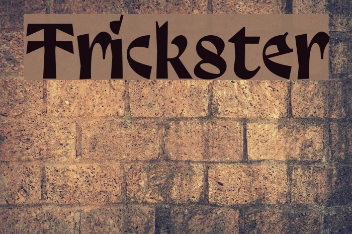 Trickster Font examples