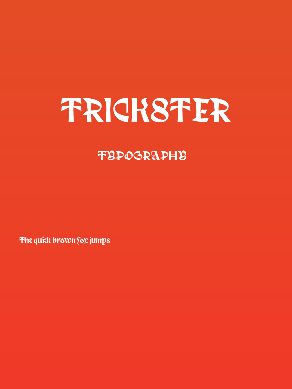 Trickster Poster