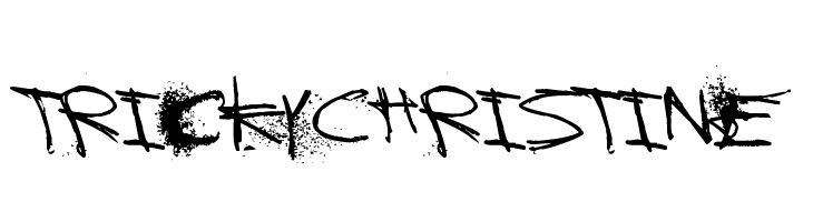Tricky Christine  免费字体下载