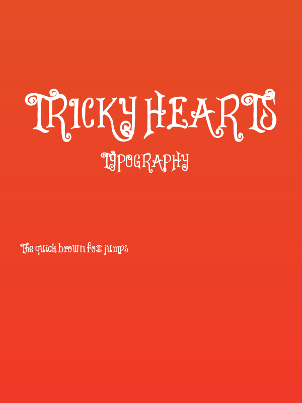 Tricky Hearts Poster