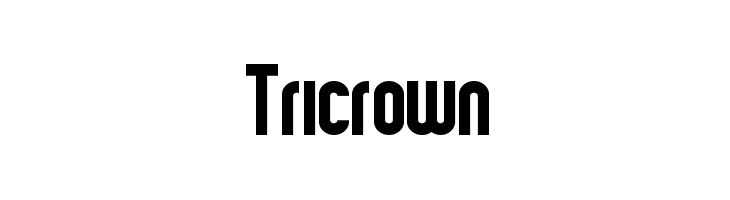 Tricrown  Free Fonts Download