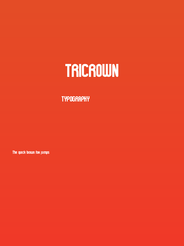 Tricrown Poster