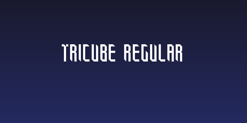 Tricube Regular Social Header