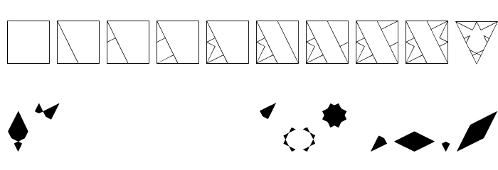 Trifont Font OTHER CHARS