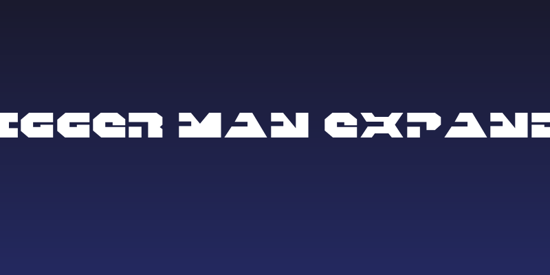 Trigger Man Expanded Social Header
