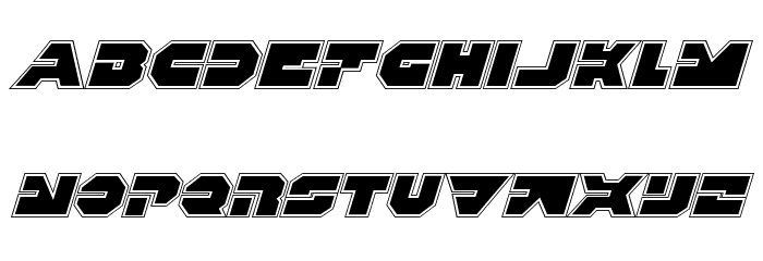 Trigger Man Pro Italic Font LOWERCASE