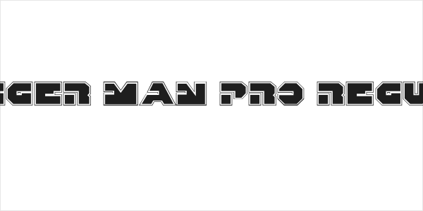Trigger Man Pro Regular Logo