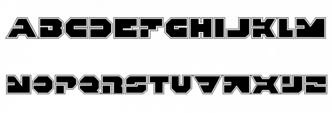 Trigger Man Pro Regular Font Litere mici