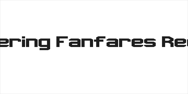 Triggering Fanfares Regular Logo
