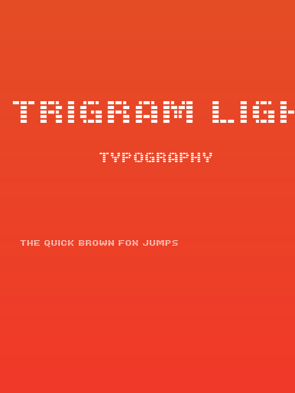 Trigram Light Poster