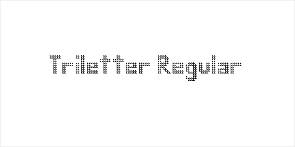 Triletter Regular Logo