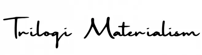 Trilogi Materialism  Frei Schriftart Herunterladen