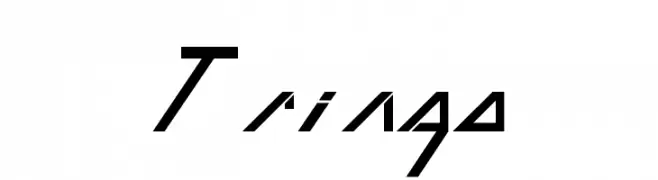 Tringo  フリーフォントのダウンロード