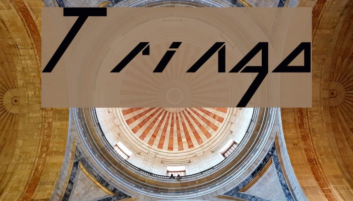 Tringo Font examples