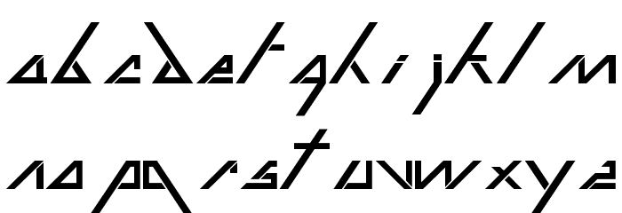 Tringo Font LOWERCASE