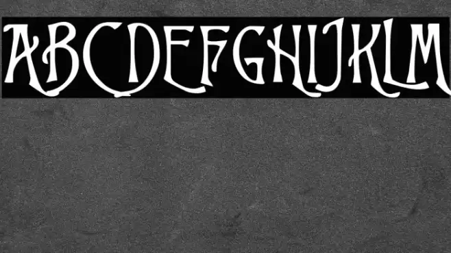 Trinigan FG Font examples