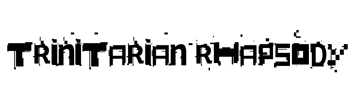 Trinitarian Rhapsody  baixar fontes gratis