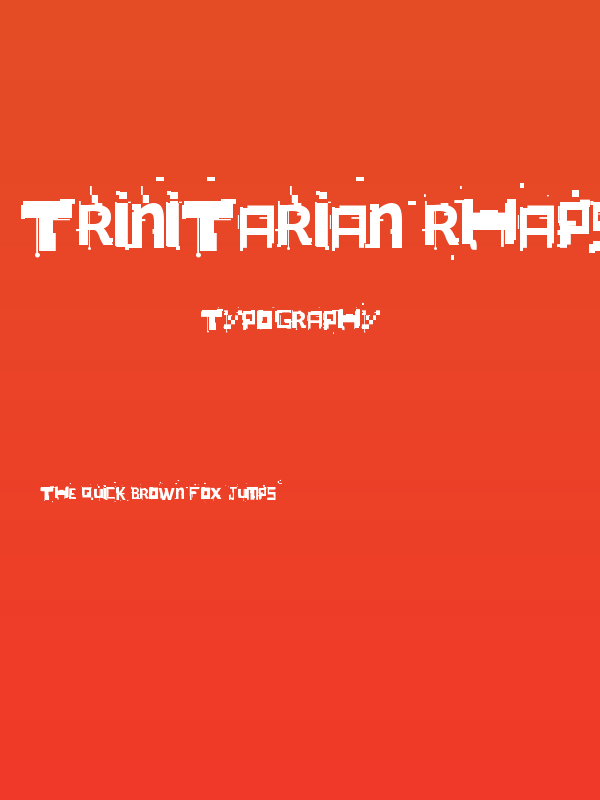 Trinitarian Rhapsody Poster